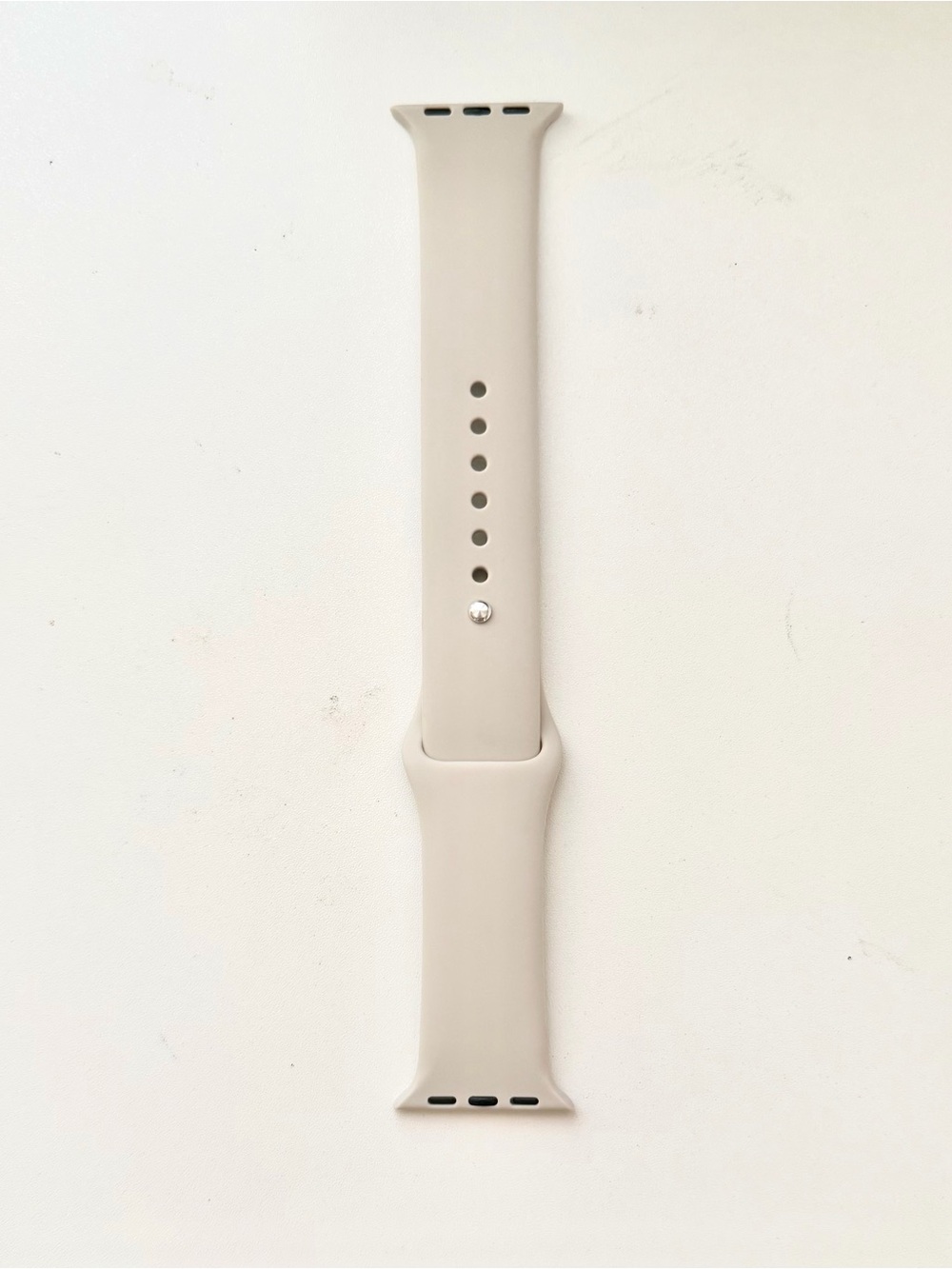 Apple Watch Sport Band in Starlight, sz large, 40 mm